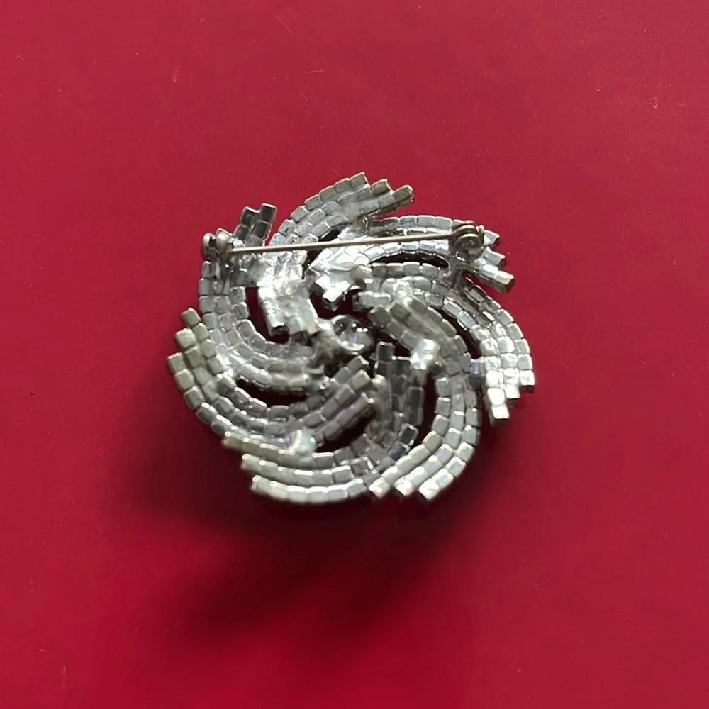 Rhinestone brooch